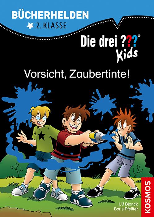 Die drei ''' Kids Buch: Vorsicht, Zaubertinte!