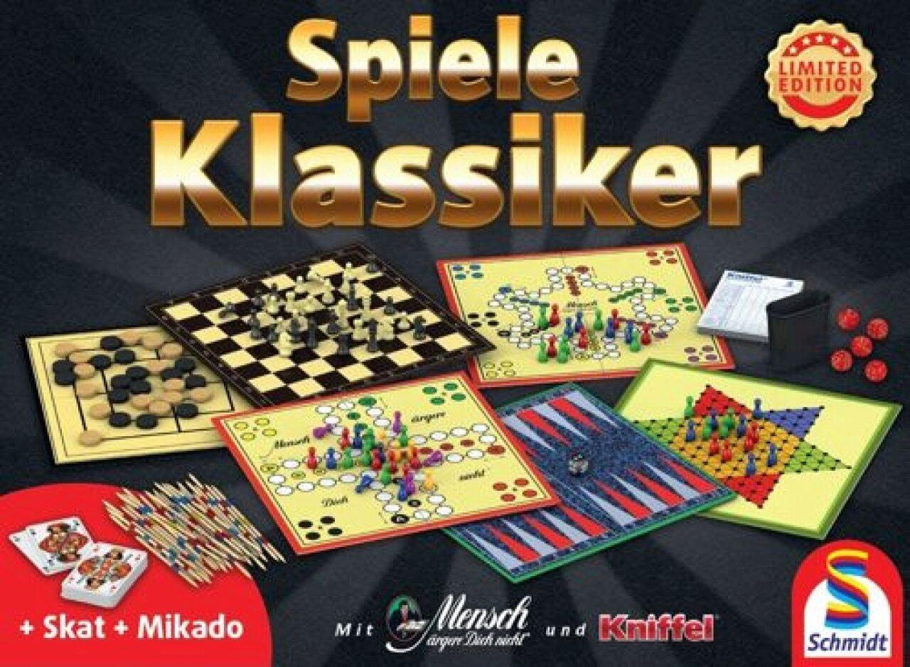 Schmidt - Klassiker Spielesammlung (inkl. Mikado und Skat) - Limited Edition