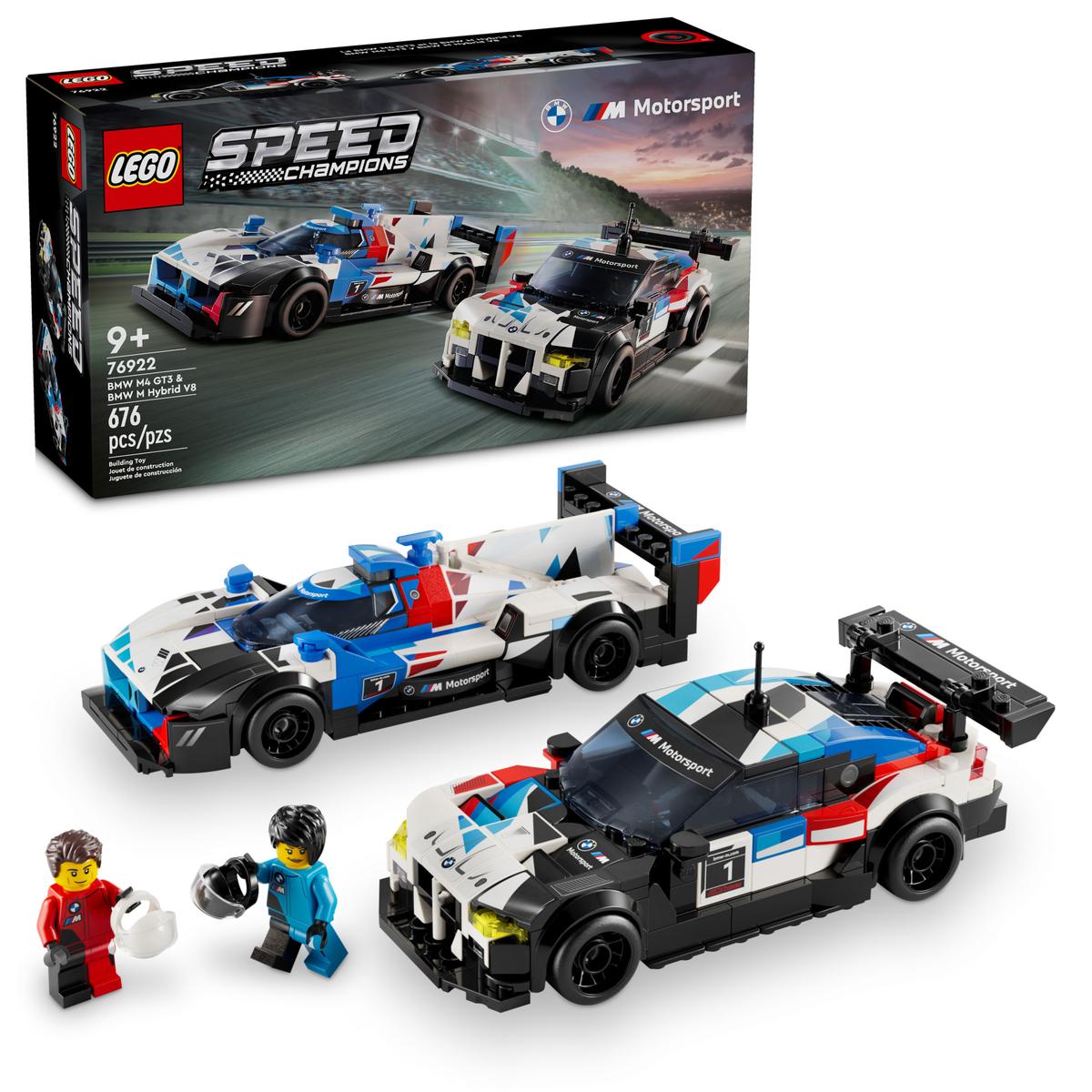 Lego 76922 - Speed Champions: BMW M4 GT3 & BMW M Hybrid V8