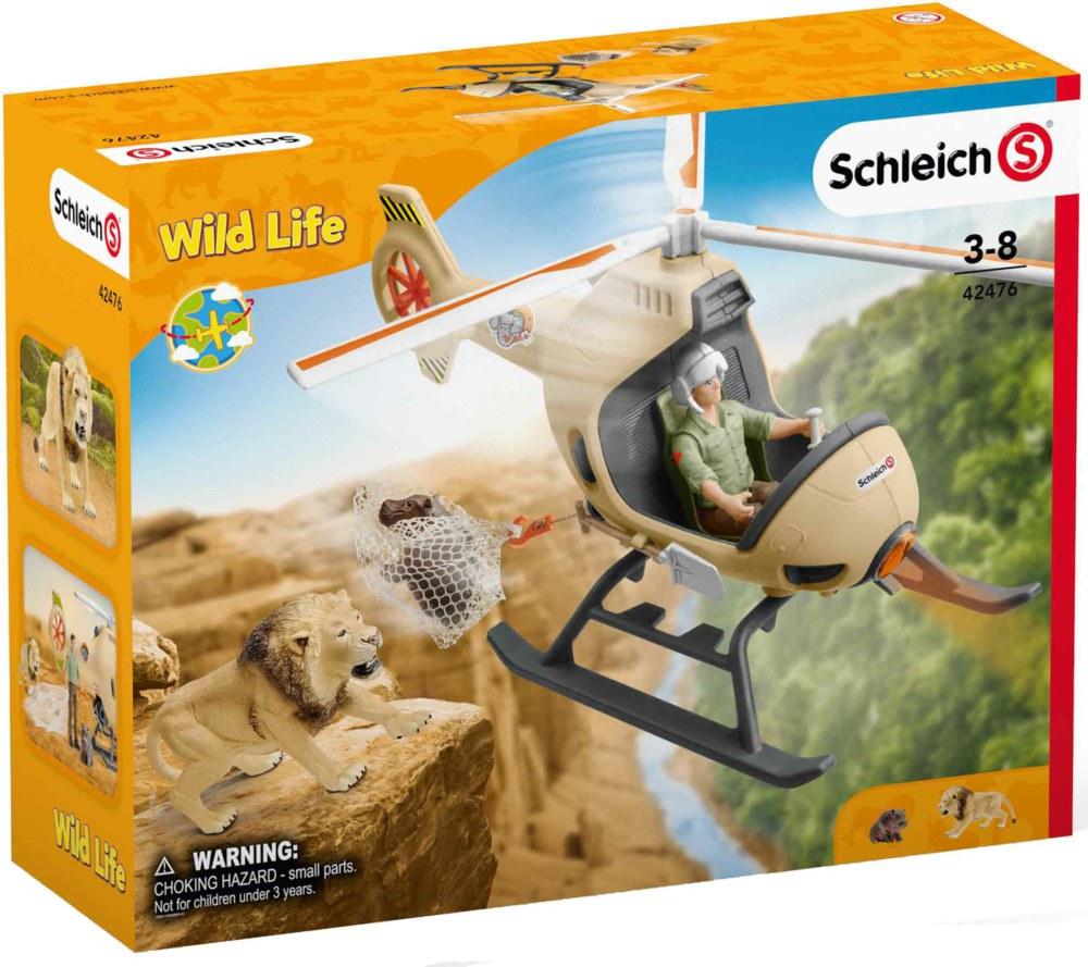 Schleich Wild Life 42476 - Helikopter Tierrettung