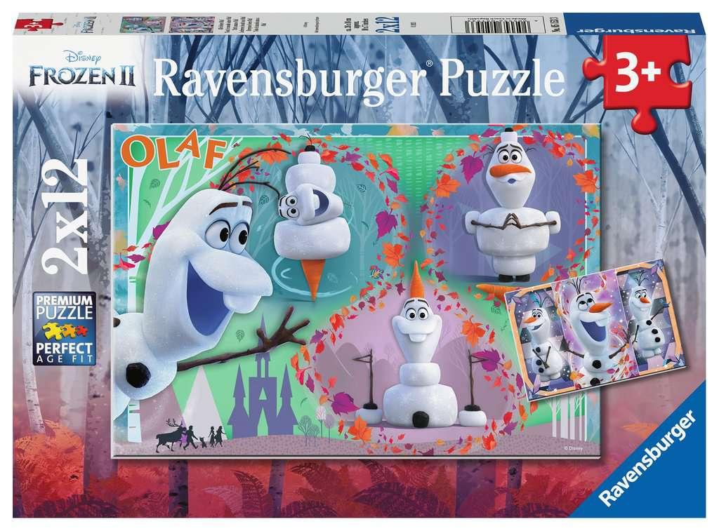 Ravensburger Puzzle - Alle lieben Olaf - 2 x 12 Teile