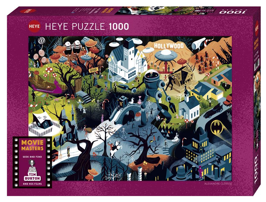 Heye Puzzle - Movie Masters: Tarantino Films - 1000 Teile Puzzle
