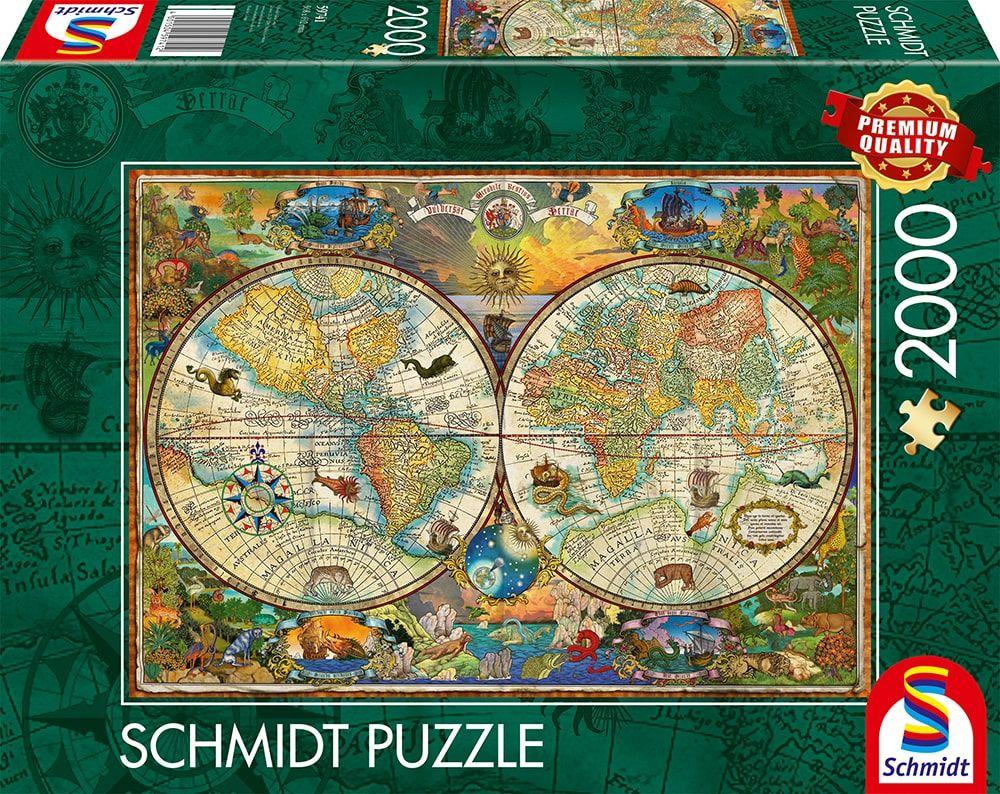 Puzzle 59741 - 2000 Teile: Gestalten der Erde