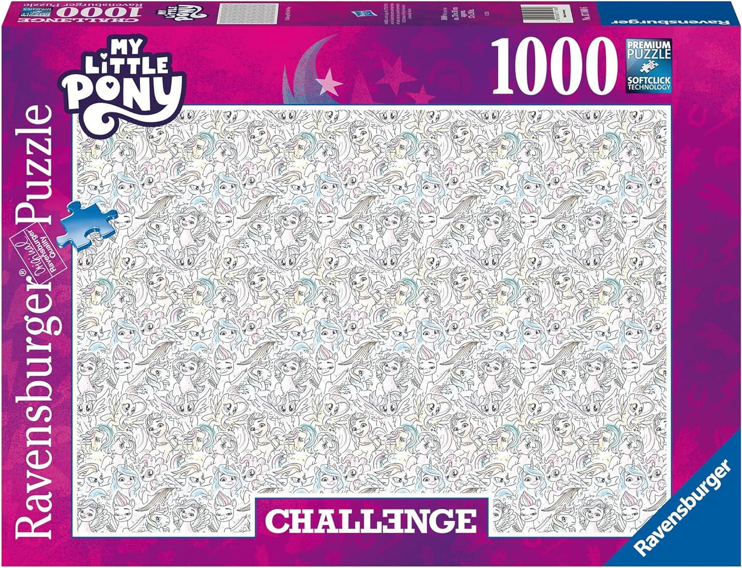 Ravensburger Puzzle - Challenge: My Little Pony - 1000 Teile