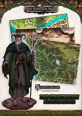 DSA 5 - Aventurien Landkartenset: Die streitenden Königreiche
