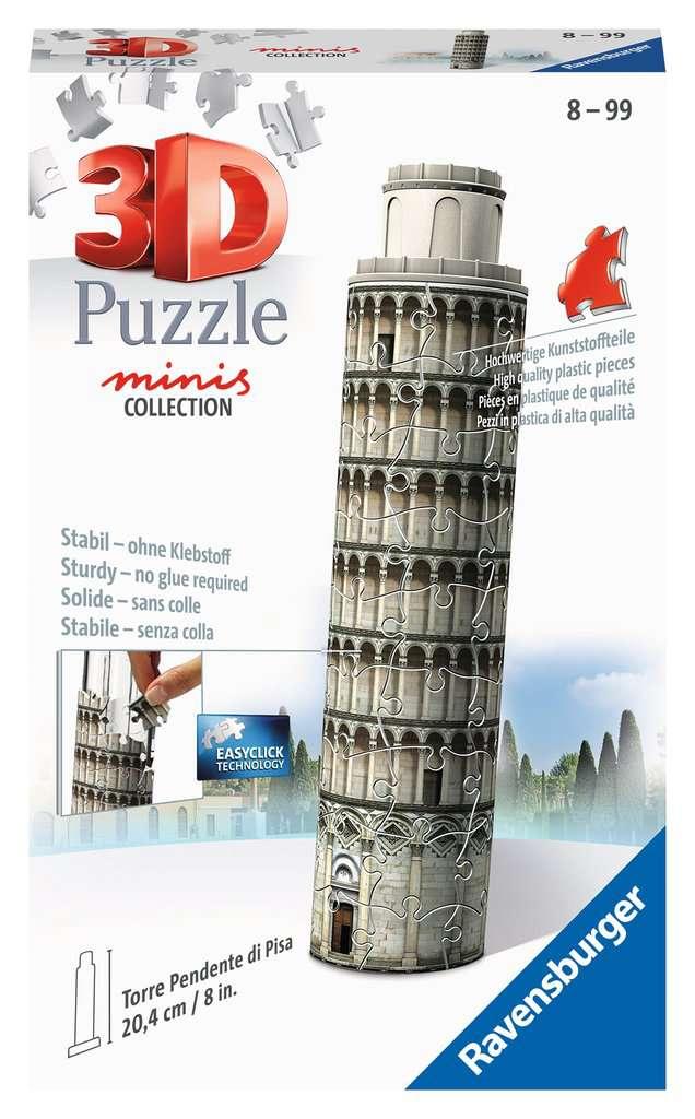 Ravensburger 3D Puzzle - Mini Collection: Schiefer Turm von Pisa - 54 Teile