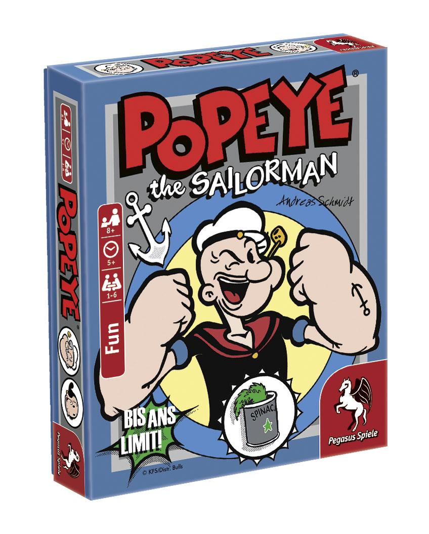 Popeye the Sailorman: Bis ans Limit (Spieldeckelspiel)