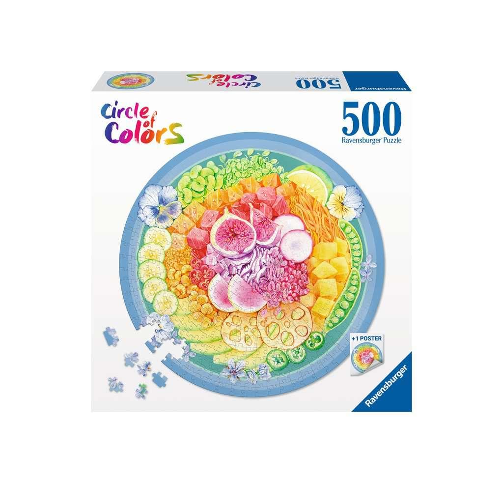 Ravensburger Puzzle - Circle of Colors: Poke Bowl - 500 Teile