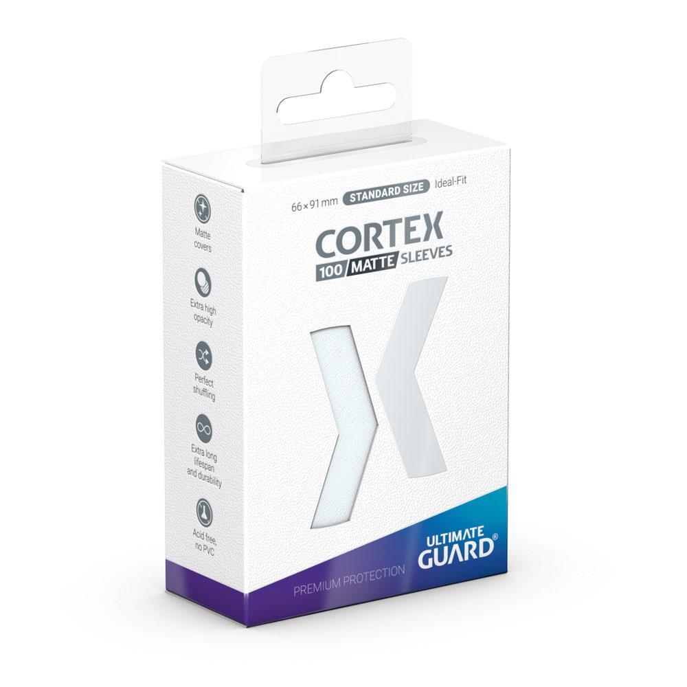 Ultimate Guard: Cortex Matte Sleeves - Standardgröße Transparent (100 Sleeves)