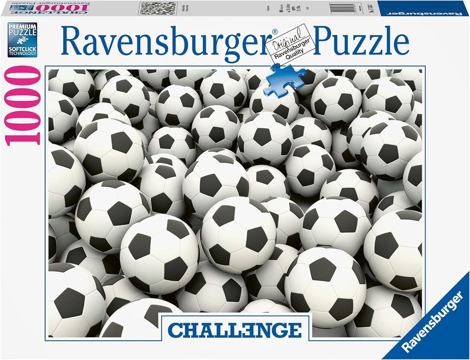 Ravensburger Puzzle - Challenge: Fußball - 1000 Teile