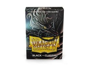 Dragon Shield - Card Sleeves: Black Classic, Japanese Size (60 Sleeves)