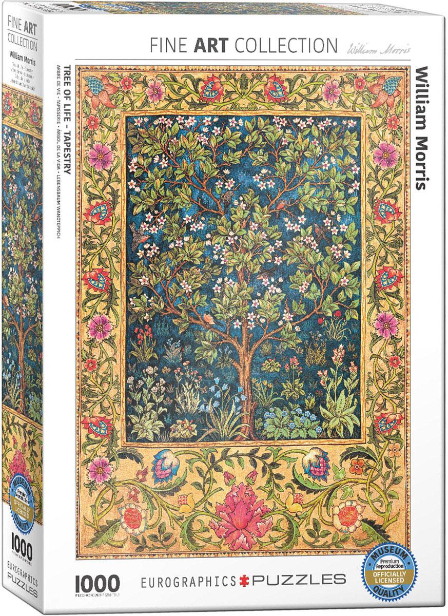 Eurographics Puzzle - William Morris: Lebensbaum Wandteppich - 1000 Teile
