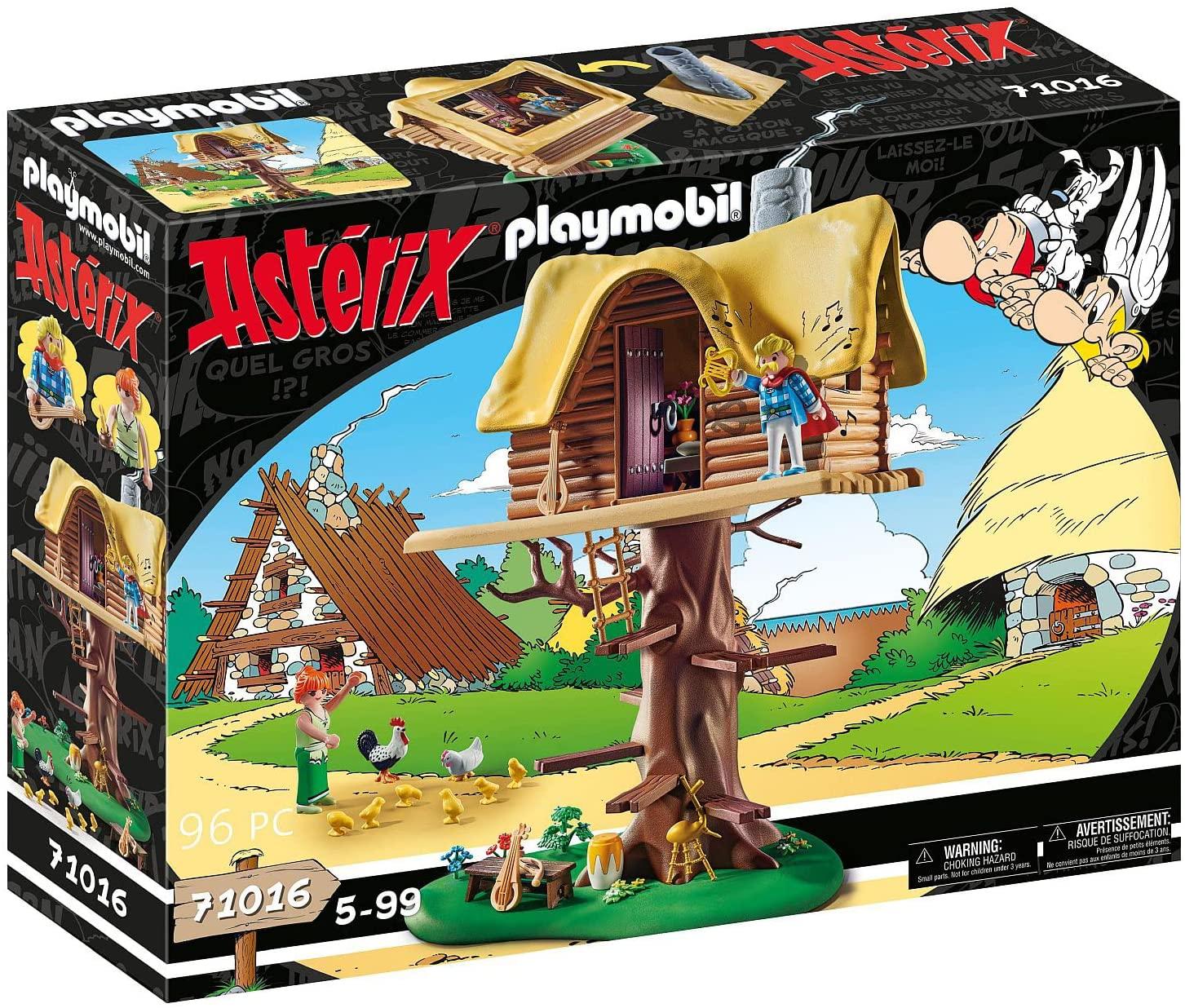 Playmobil 71016 - Asterix: Troubadix mit Baumhaus