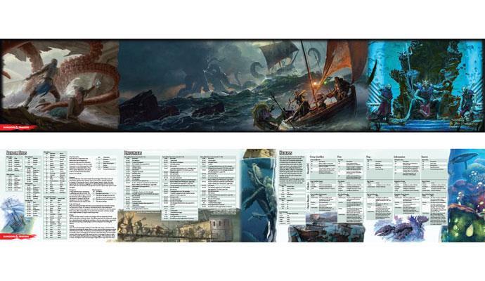 D&D - Spielleiterschirm: Von Schiffen und der See