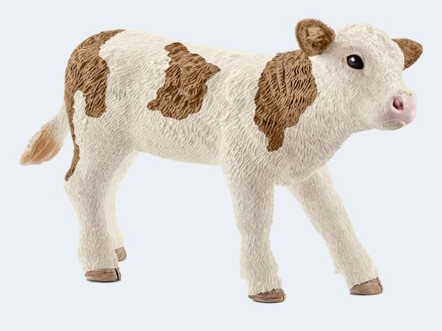 Schleich Farm World 13802 - Fleckvieh Kalb