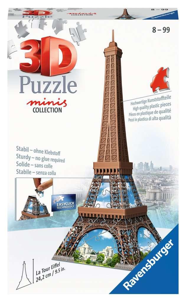 Ravensburger 3D Puzzle - Mini Collection: Eifelturm - 54 Teile