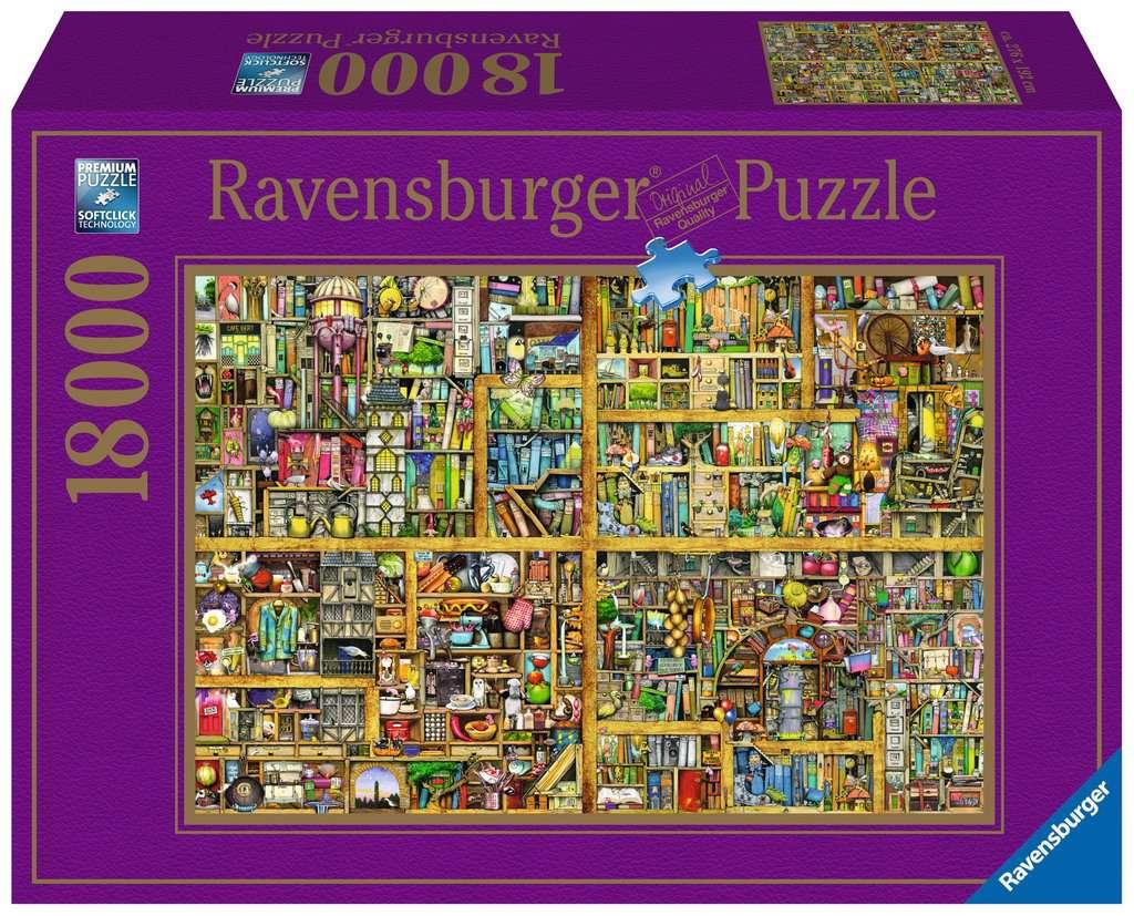 Ravensburger Puzzle - Magisches Bücherregal XXL - 18000 Teile