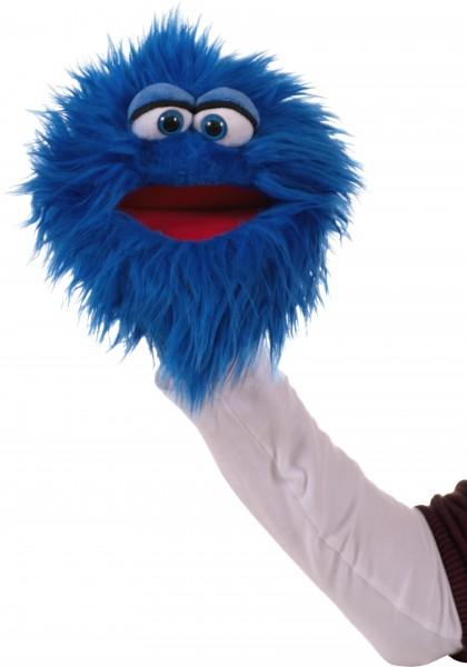Handpuppe - Quakelfritze (blau)