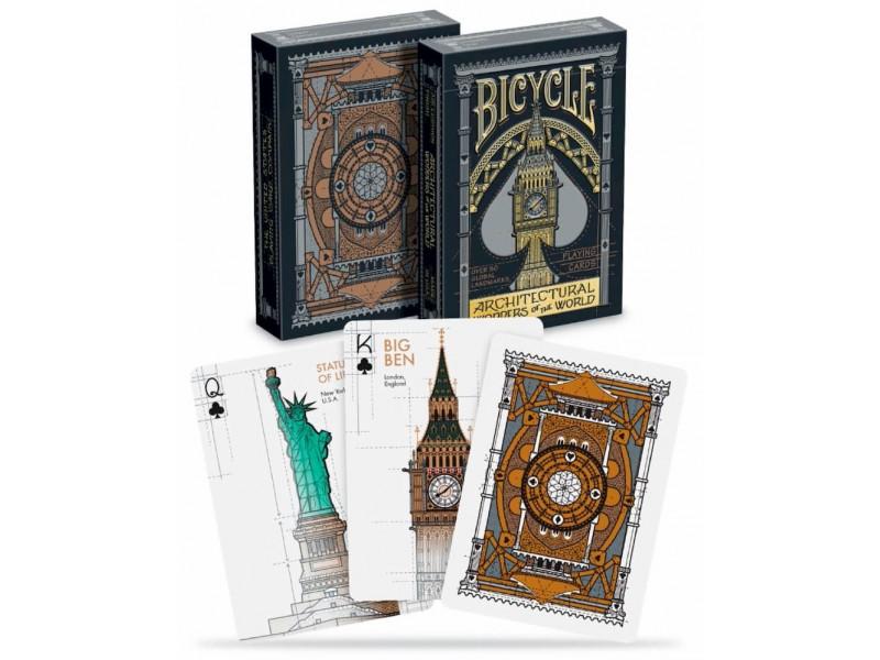 Bicycle Playing Cards - Architectural Wonders of the World