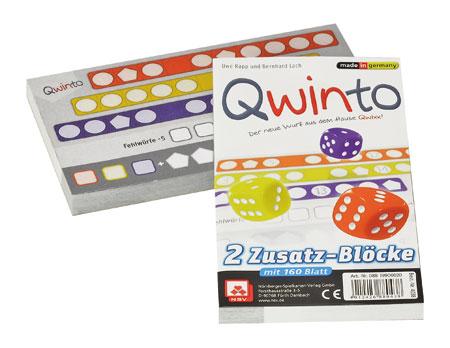Qwinto - 2 Zusatz-Blöcke