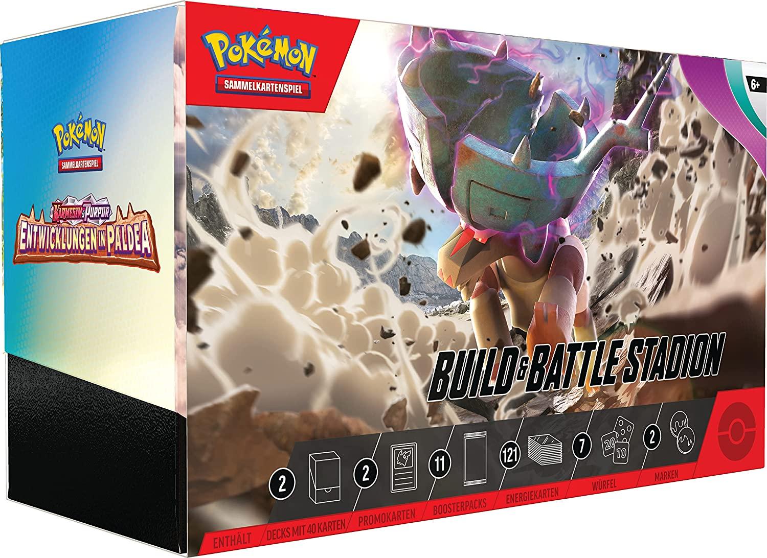 Pokémon - Build & Battle Stadion: Karmesin & Purpur - Entwicklungen in Paldea