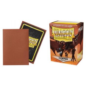 Dragon Shield - Card Sleeves: Copper Matte, Standard Size (100 Sleeves)