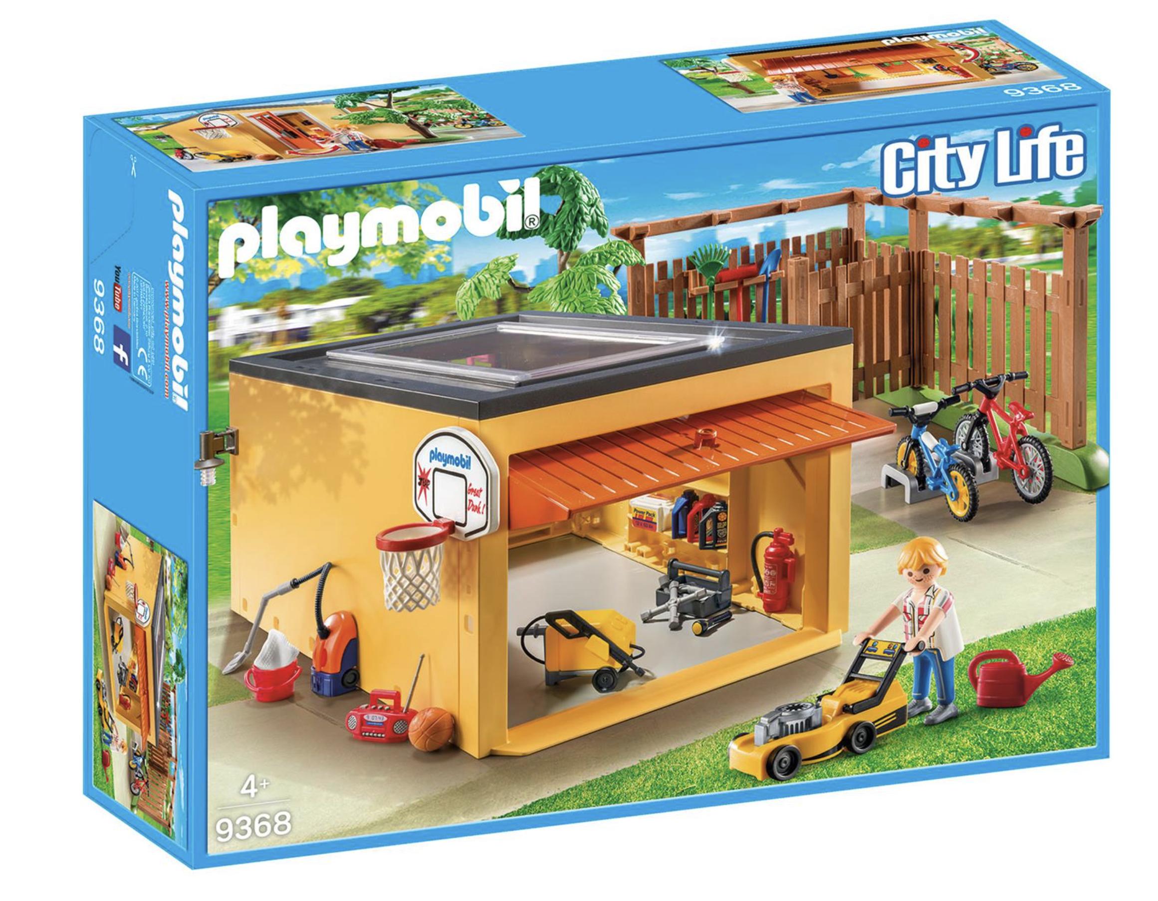 Playmobil City Life 9368 - Garage mit Fahrradstellplatz
