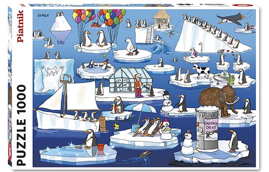 Puzzle 1000 Teile - Gunga: Alltag in der Antarktis