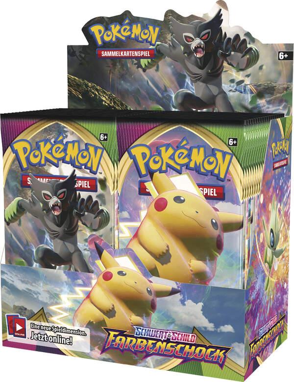 Pokemon - Booster: Schwert & Schild, Farbenschock