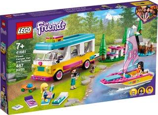 LEGO Friends 41681 - Wohnmobil- und Segelbootausflug