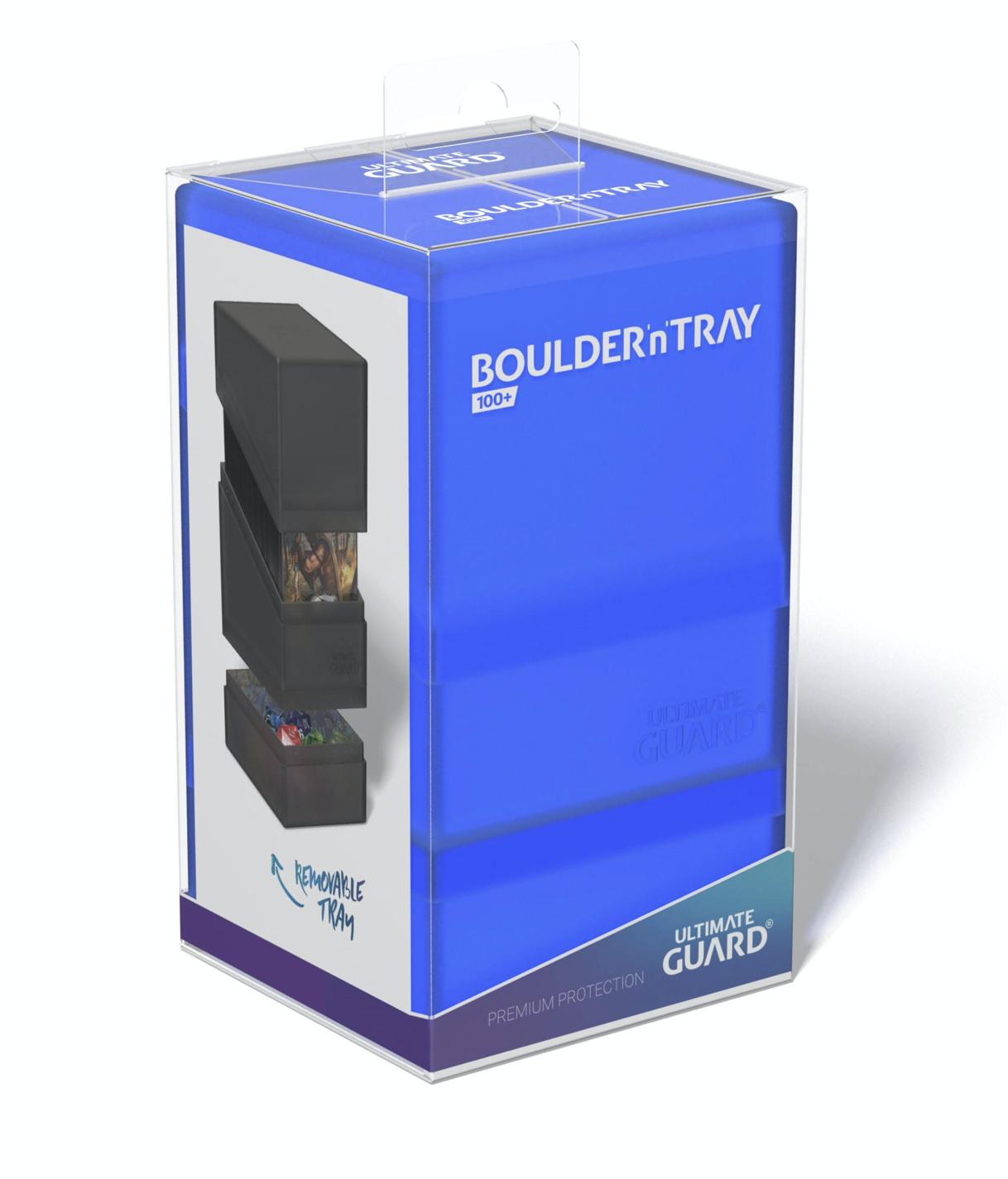 Ultimate Guard - Boulder'n'Tray Deck Case 100+, Sapphire