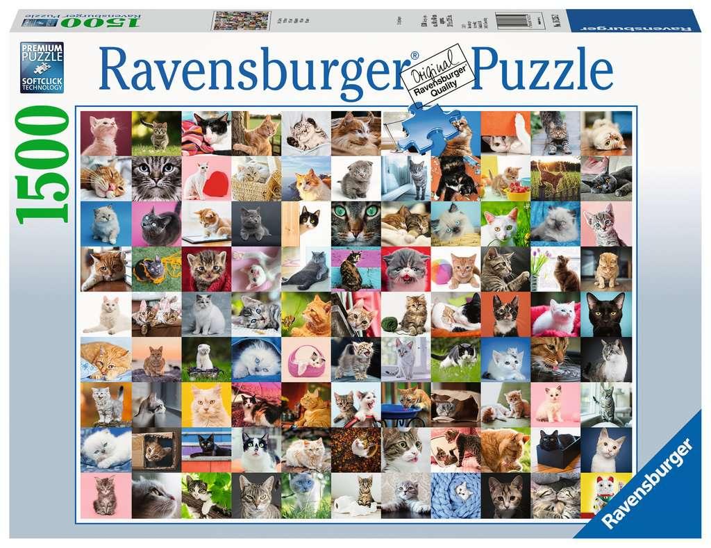 Ravensburger Puzzle - 99 Katzen - 1500 Teile