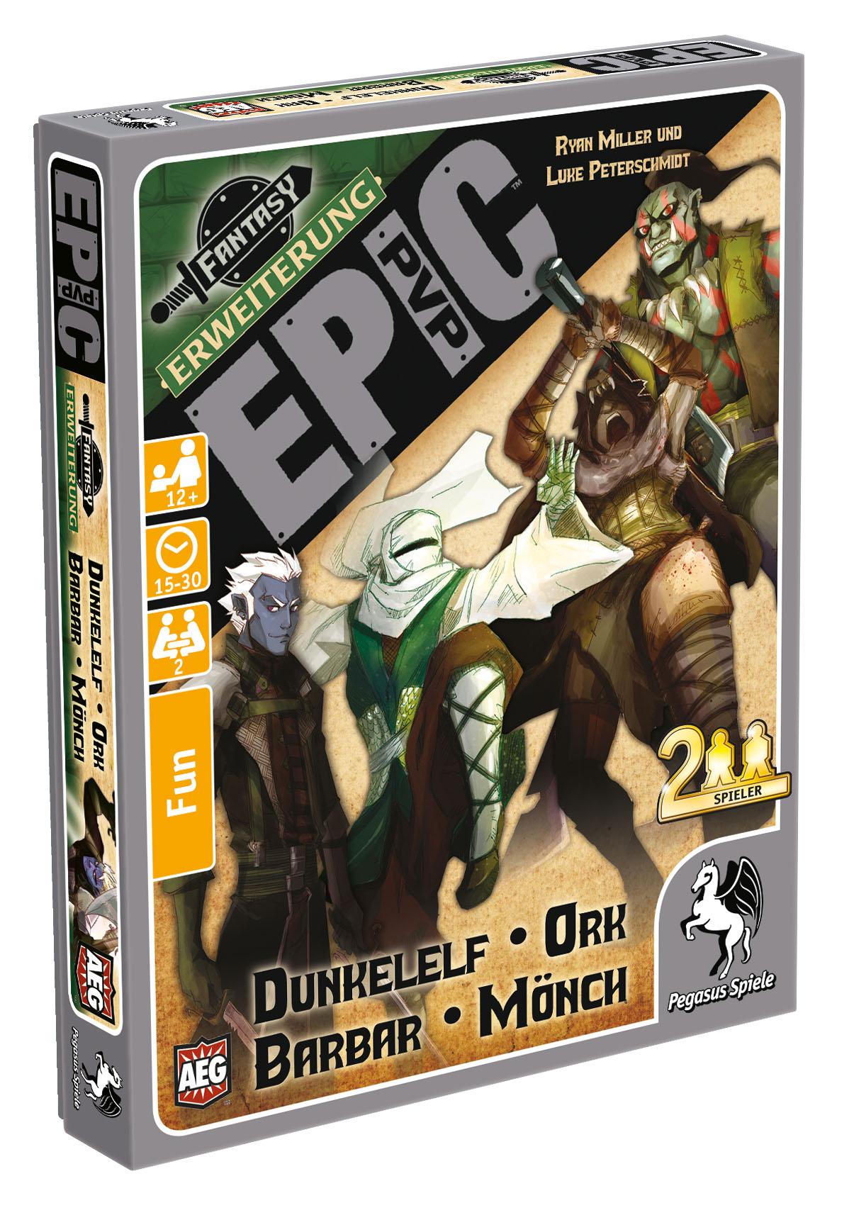 Epic PVP - Erweiterung 1: Dunkelelf, Ork, Barbar, Mönch