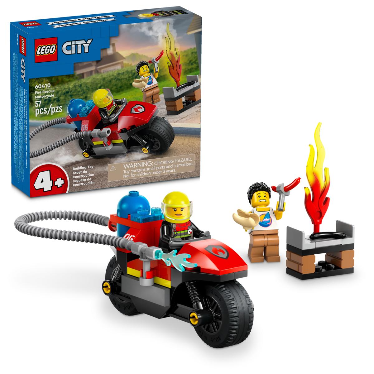 Lego City 60410 - Feuerwehrmotorrad