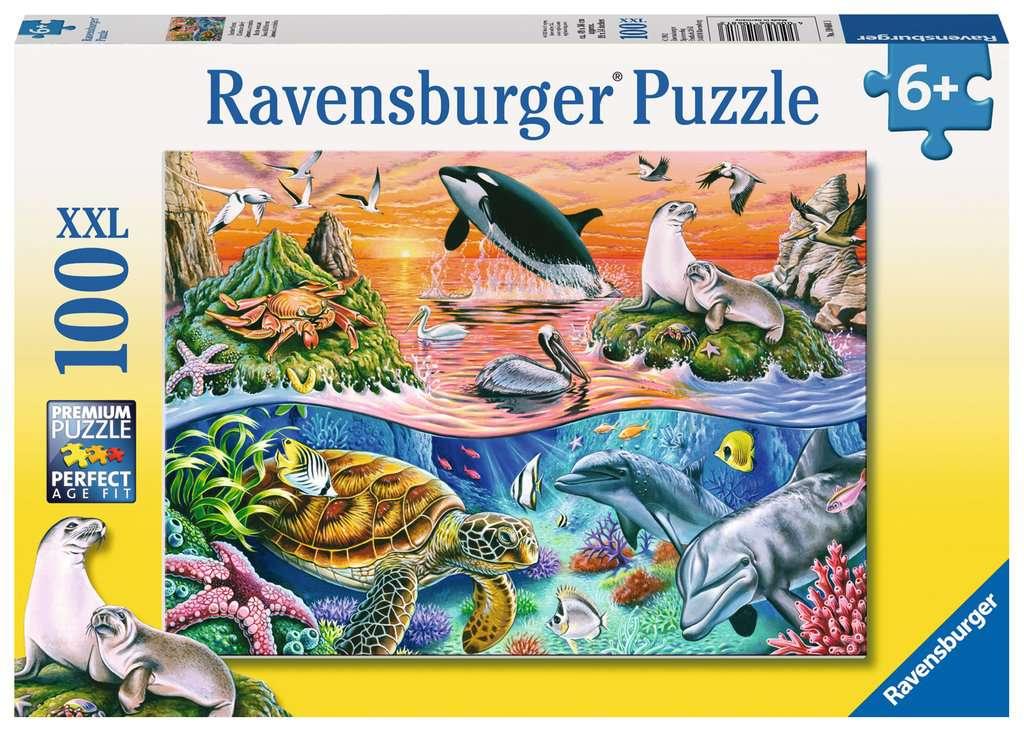 Ravensburger Puzzle - 100 XXL: Bunter Ozean