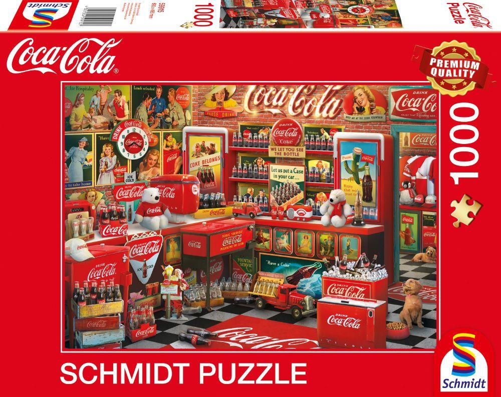 Schmidt Puzzle - Coca Cola Nostalgie - 1000 Teile