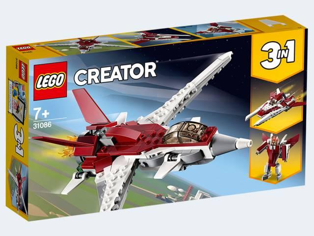 LEGO Creator 31086 - Flugzeug der Zukunft 3in1