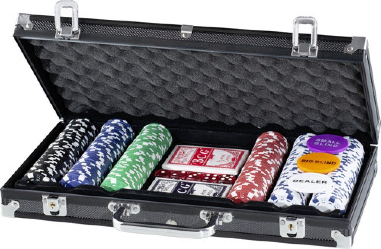 Poker-Party Set im Alu-Koffer
