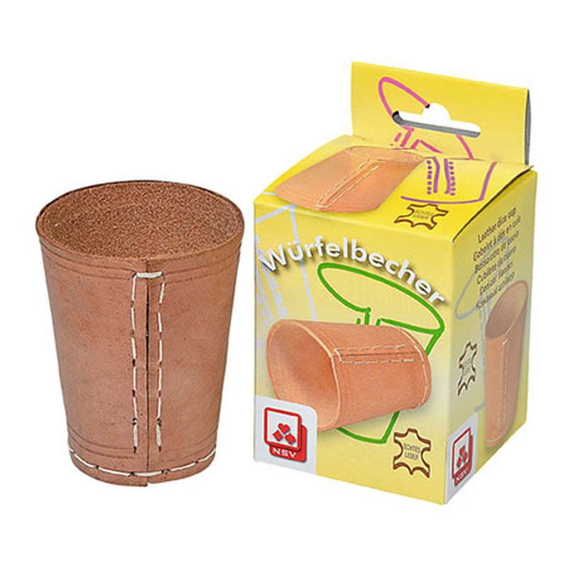Würfelbecher - Leder