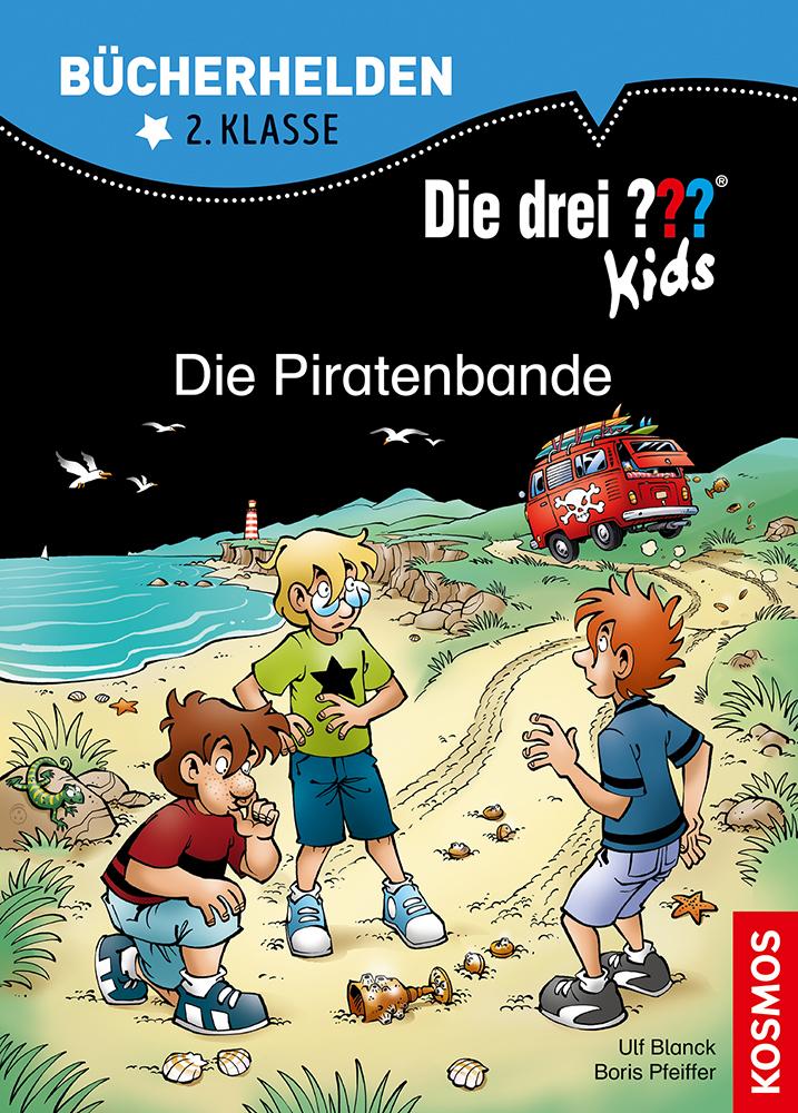 Die drei ''' Kids Buch: Die Piratenbande