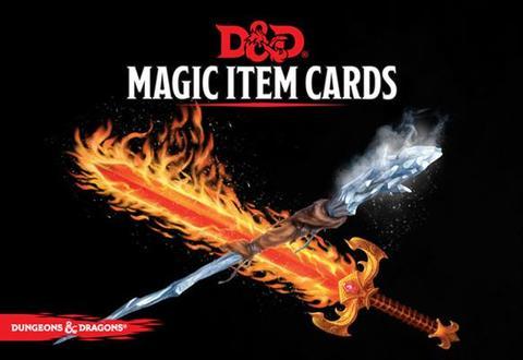 Dungeons & Dragons (D&D) RPG - Magic Item Cards