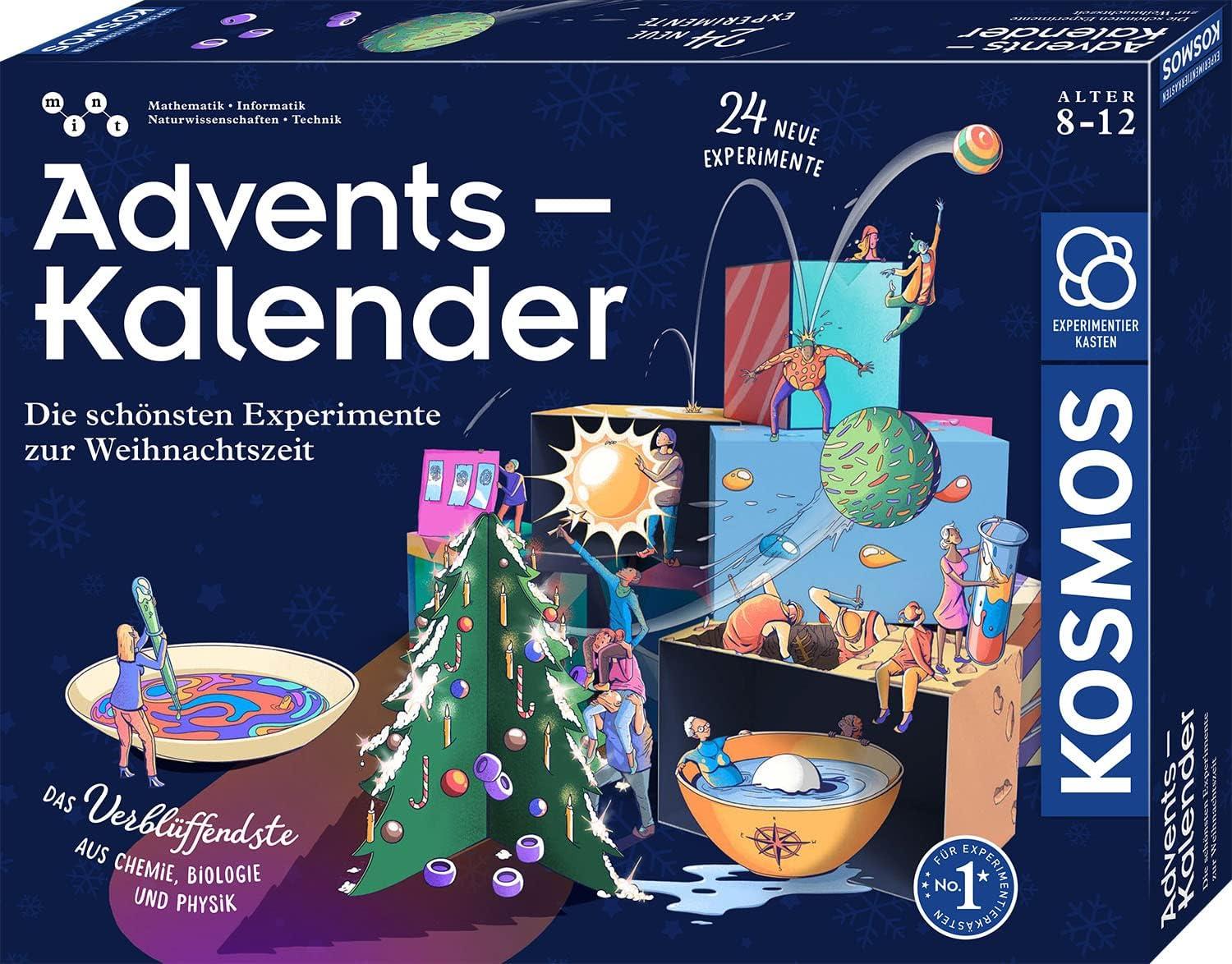Experimentierkasten Adventskalender 2023 - Die schönsten Experimente zur Weihnachtszeit