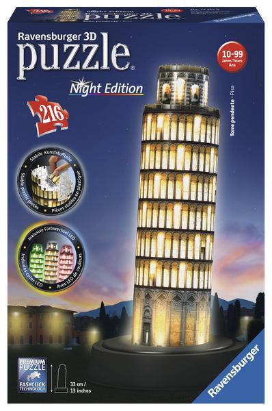 Ravensburger 3D Puzzle - Schiefer Turm von Pisa - 221 Teile
