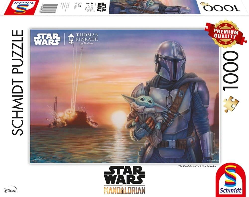 Thomas Kinkade Studios: Star Wars The Mandalorian  A New Direction - 1000 Teile Puzzle