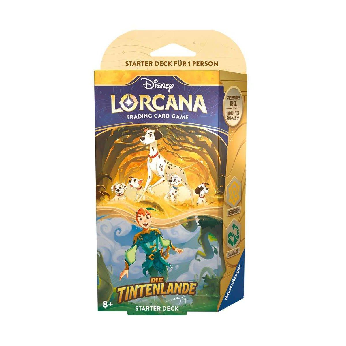 Disney Lorcana - Die Tintenlande Starter Deck: Bernstein & Smaragd