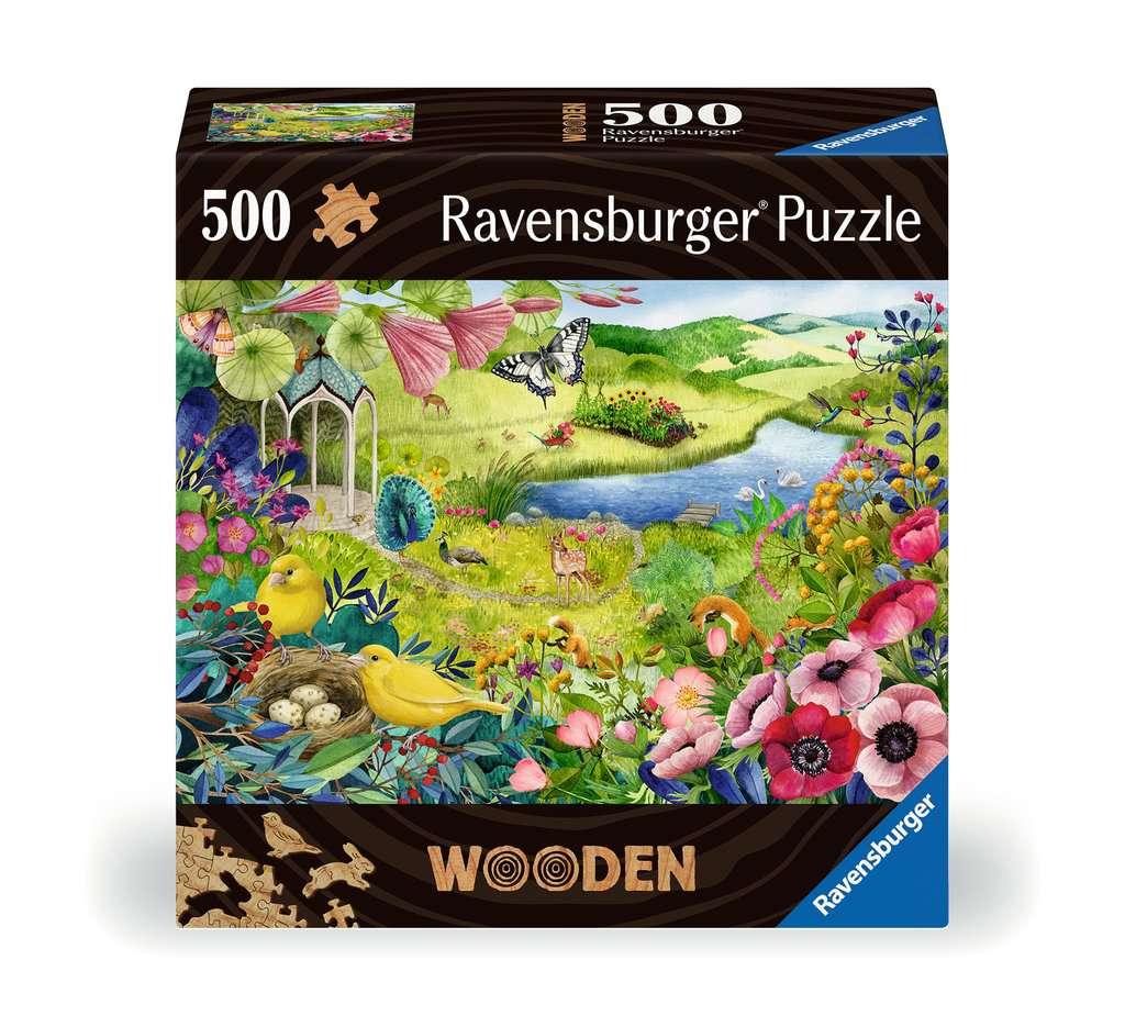 Ravensburger Holzpuzzle - Wilder Garten - 500 Teile