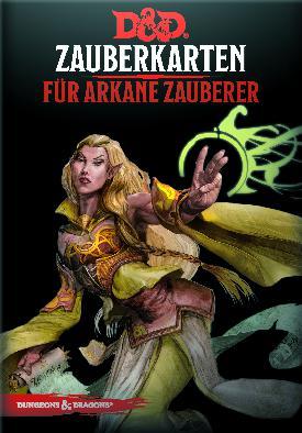 D&D - Zauberkarten: Für Arkane Zauber