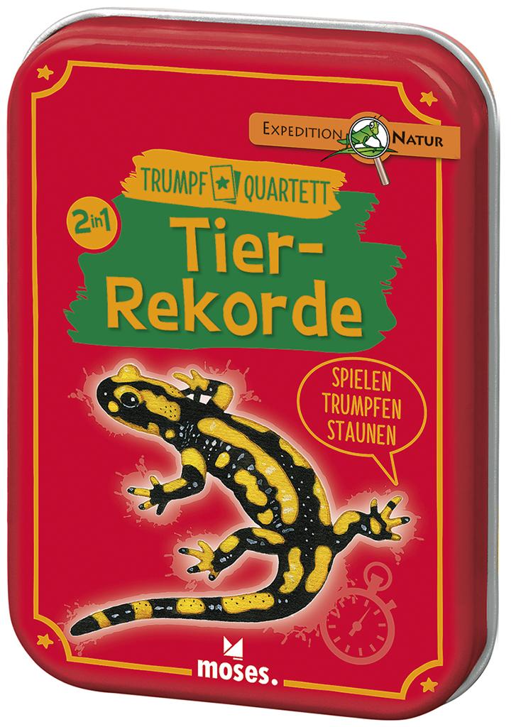 Expedition Natur - Trumpf-Quartett: Tier-Rekorde
