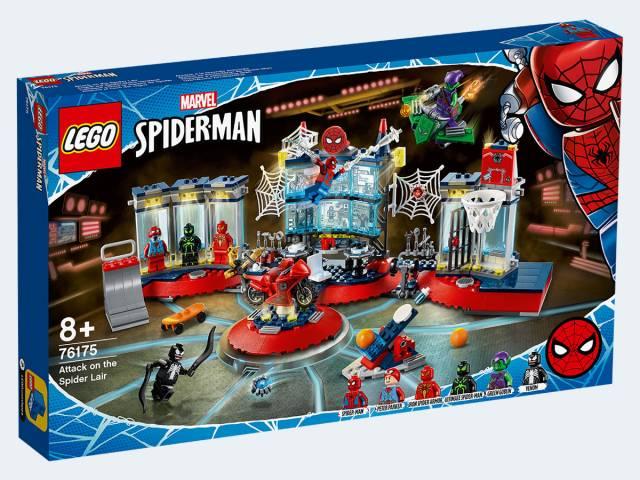 LEGO Marvel Spiderman 76175 - Angriff auf Spider-Mans Versteck