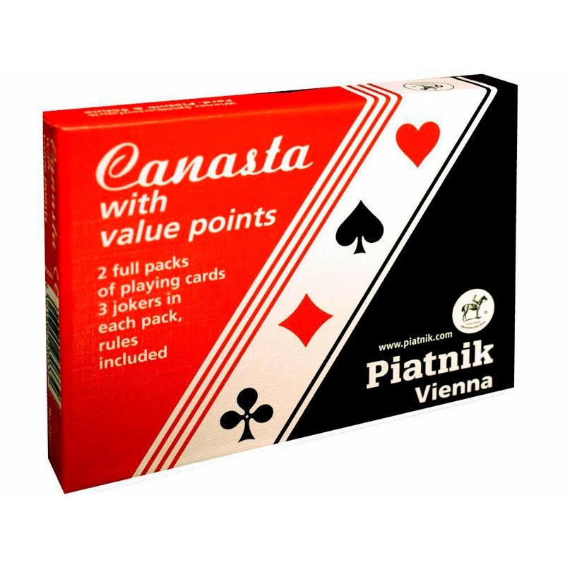 Playing Cards - Canasta mit Wertungsblock